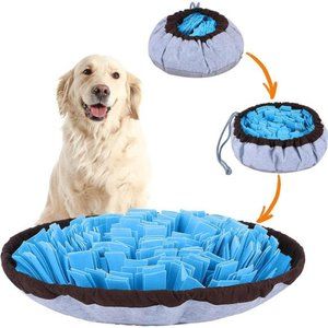 Adjustable Snuffle Foraging mat, Dog Mental Puzzle Interactive Stimulation Toys